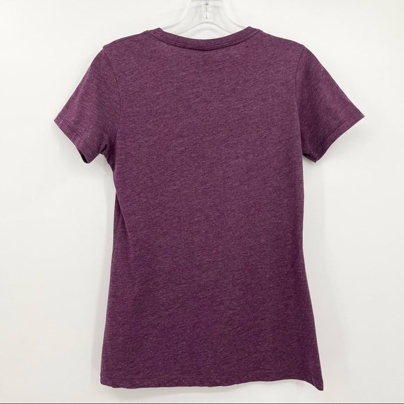Next Level Pumpkin Spice Purple Graphic Slim Fit Crewneck Tee - Picture 5 of 7